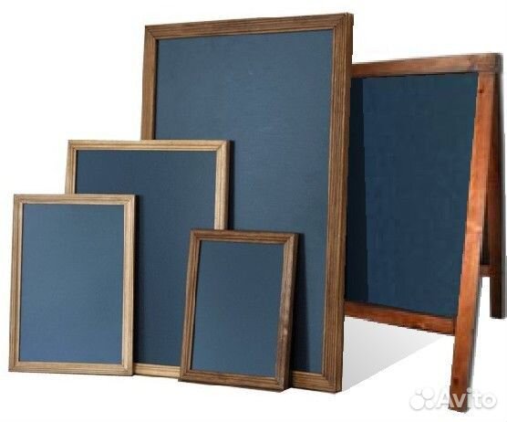 Школьная магнитно меловая доска 120x100см+доставка