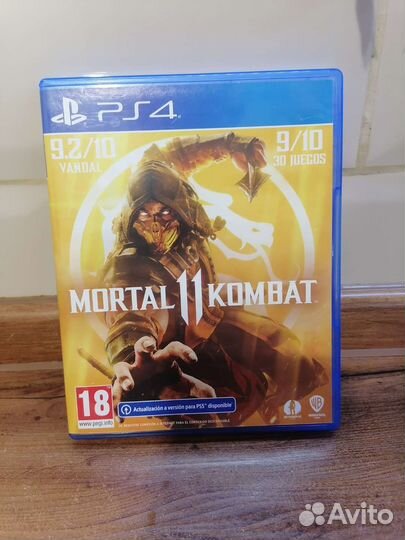 Mortal kombat 11 ps4 диск