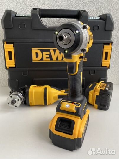 Болгарка и гайковерт Dewalt аккумуляторные