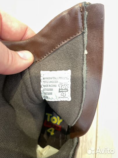 Сапоги ковбойские детские Toy story