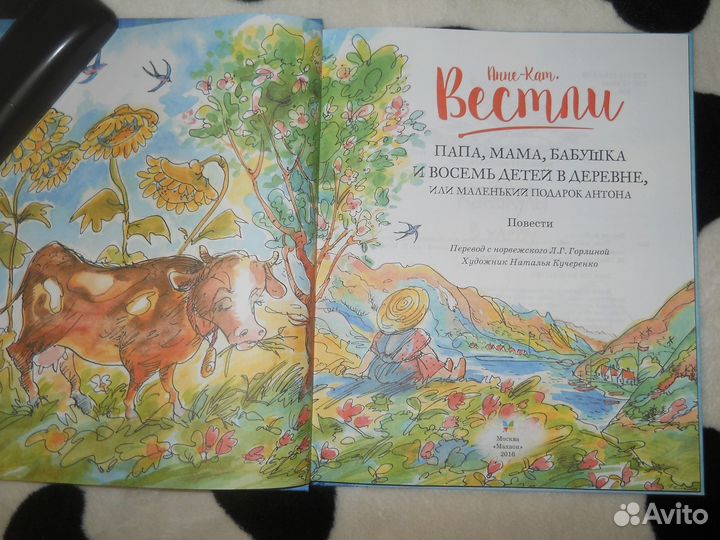 Папа,мама,бабушка и 8 детей в деревне (Новая)