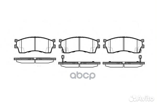415 32 D11126M-01Y14-428E колодки дисковые п