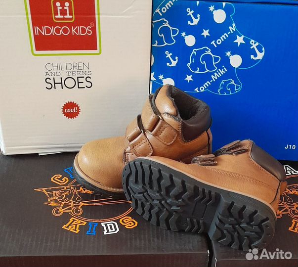 Indigo,ботинки демисезон,новые,р.20/21(12,5см)