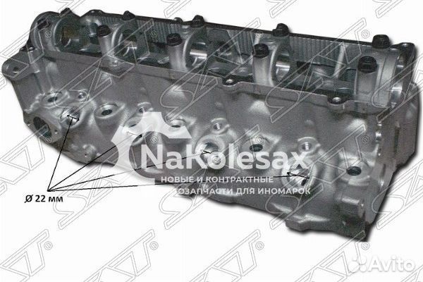 Головка блока mazda Bongo RF-98 диаметр форсунки 2