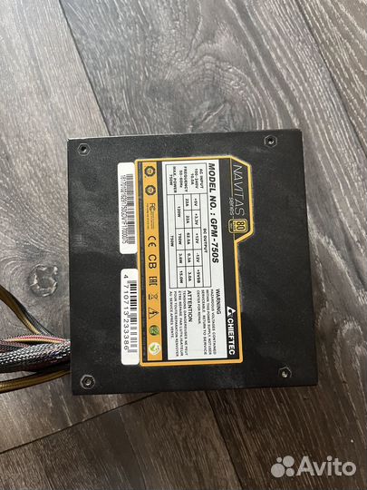 Блок питания 750w