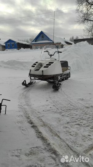 Самодельный снегоход