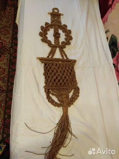 Ключница в технике макраме