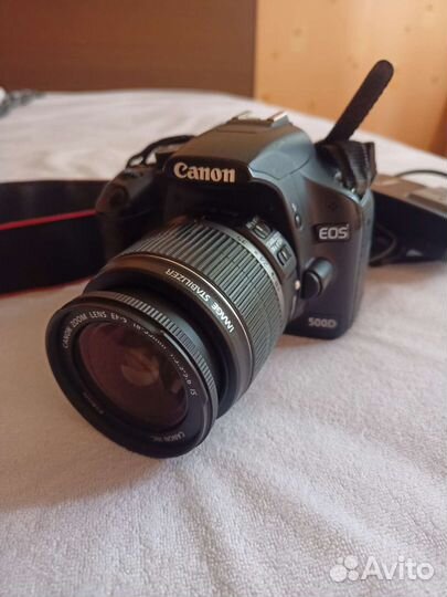 Зеркальный фотоаппарат canon 500d