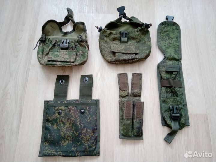 Подсумки под флягу рацию саперную лопатку