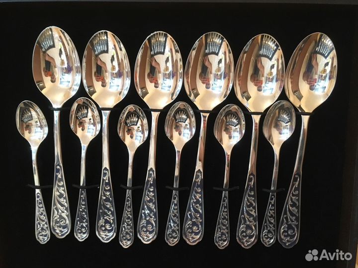 Столовое серебро (На 6 персон)