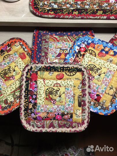 Прихватка/подставка под горячее.Ручная работа