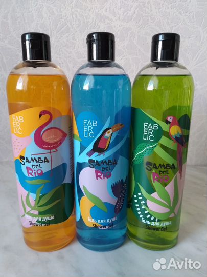 Гели для душа 500 мл Faberlic