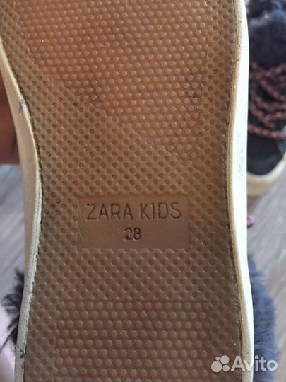 Кеды демисеззоные Zara