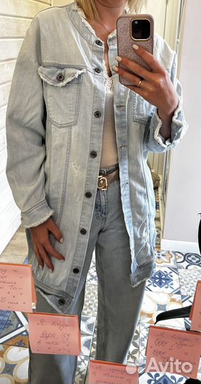Джинсовая куртка 42-44