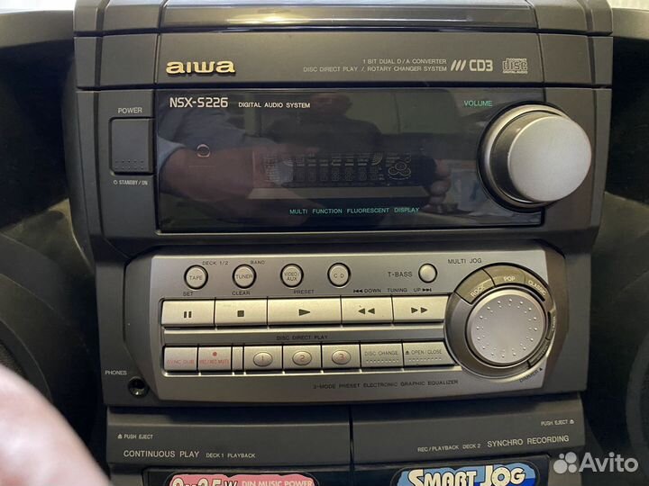 Музыкальный центр aiwa nsx 5226