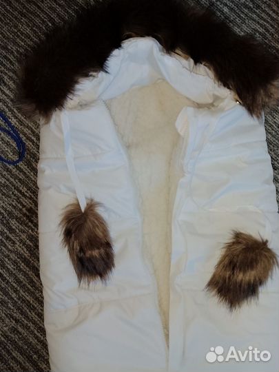 Детский зимний конверт