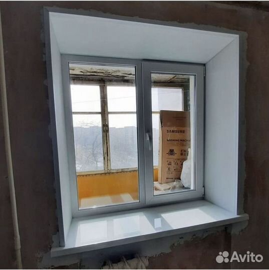 Окна алюминиевые, пластиковые. Остекление любой сл