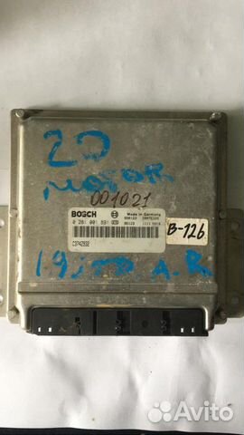 Блок управления двигателем Alfa Romeo 156 02810018