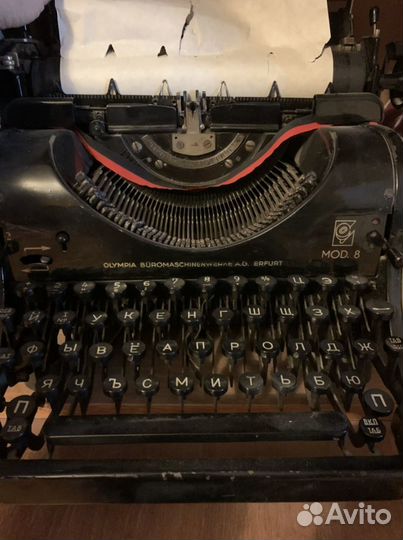 Олимпия пишущая машинка, Ивица-М печатная