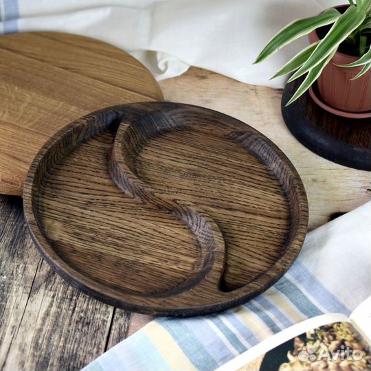 Деревянная менажница 