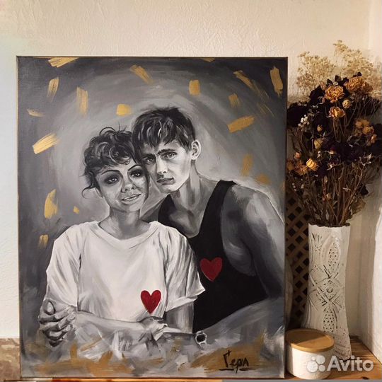 Картина маслом на холсте