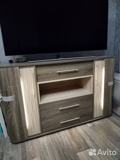 Комод с подсветкой бу