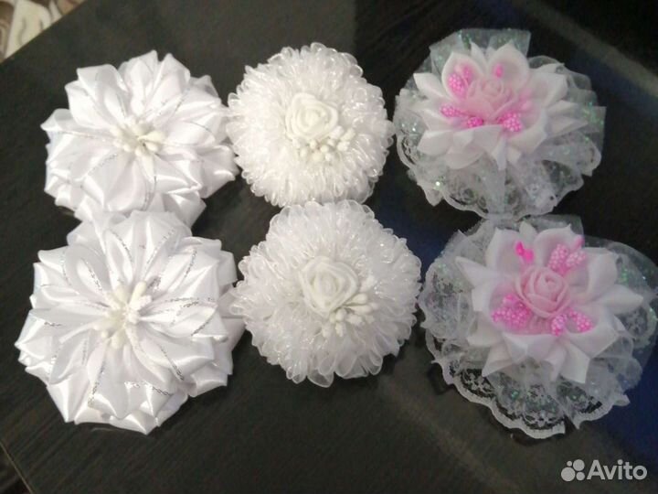 Бантики для волос ручной работы