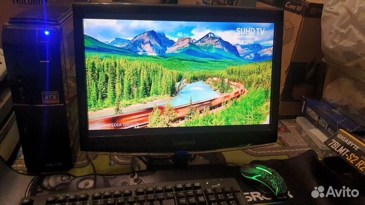 Компьютер Современный Мультимедийный Офисный