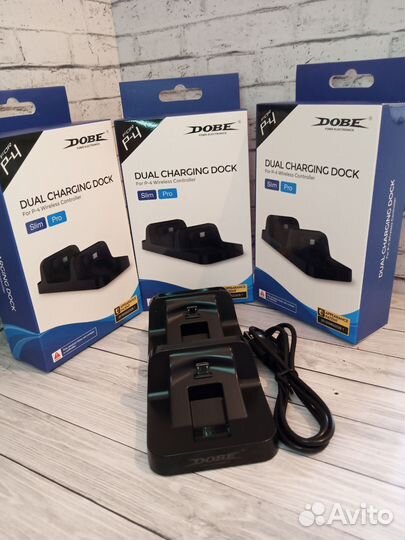 Зарядная док станция для джойстика,геймпада ps4