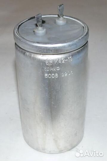Конденсаторы К42-19 10мкф х 500в
