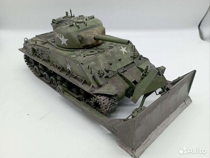 Средний танк м4а2 Шерман в 1:35