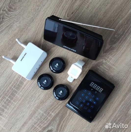 Кнопка вызова официанта, персонала беспроводная