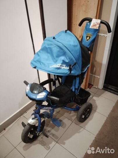 Велосипед трехколесный lamborghini