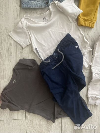 Вещи пакетом на мальчика 1-1,5