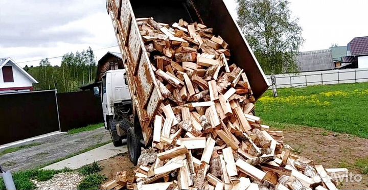 Дрова береза рубленные