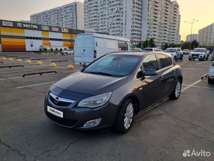 Opel Astra 1.6 AT, 2010, 183 000 км