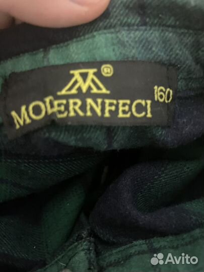 Рубашка клетчатая 160