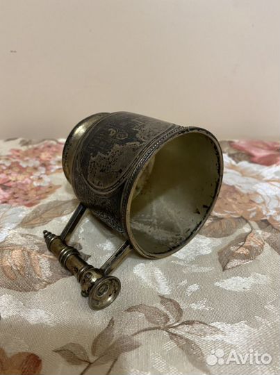 Подстаканник серебро 1888г