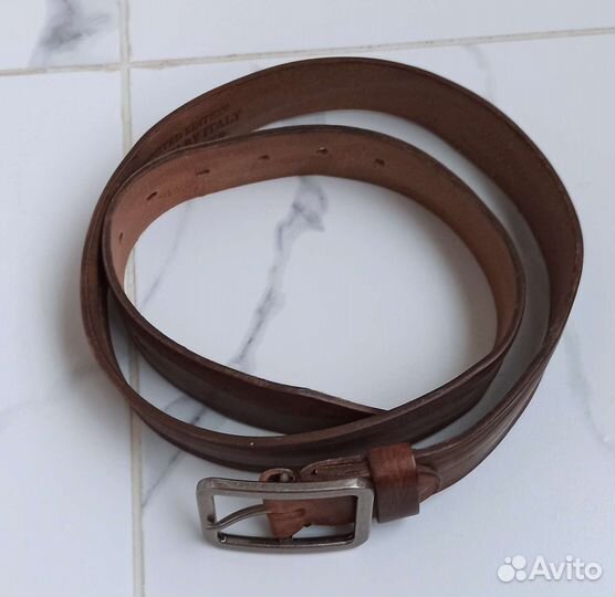Ремень женский кожаный широкий