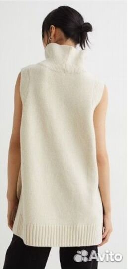 Трикотажный жилет H&M Premium шерсть/кашемир, XS