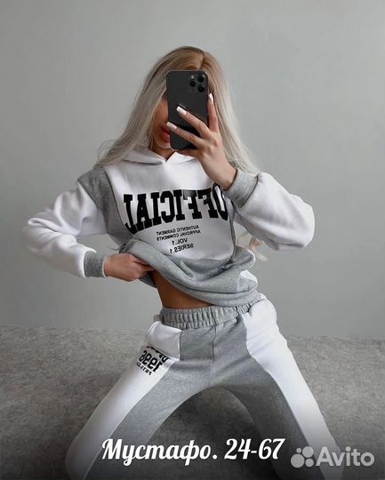 Спортивный костюм женский на флисе