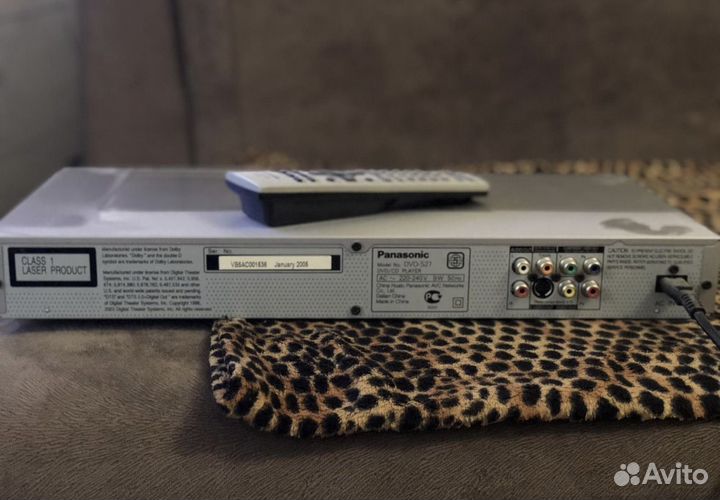 Dvd плеер panasonic