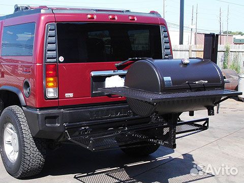 Гриль смокер на фаркоп