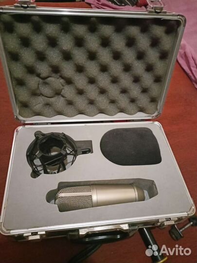 Микрофон behringer b1 + usb усилитель