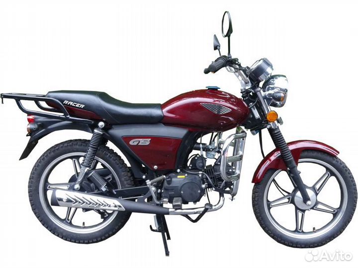 Мотоцикл racer RC110N trophy бордовый