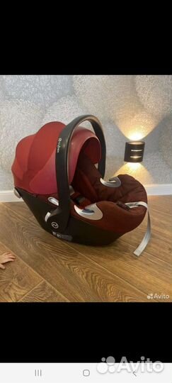 Автокресло/автолюлька cybex aton q plus