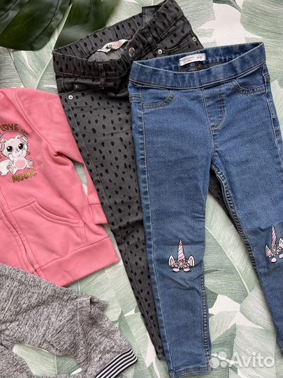 Вещи пакетом на девочку 104