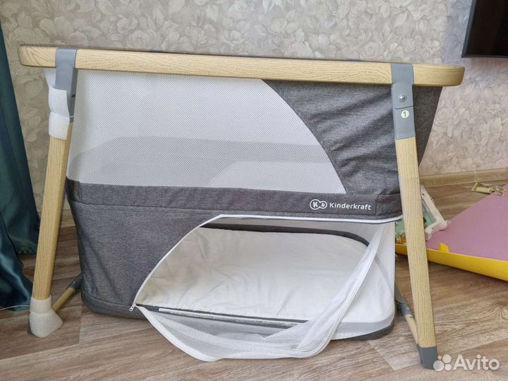 Детская кровать манеж 2 в 1