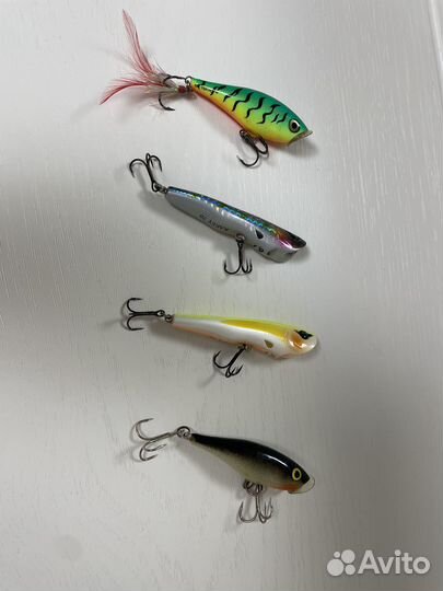 Воблеры и блёсна