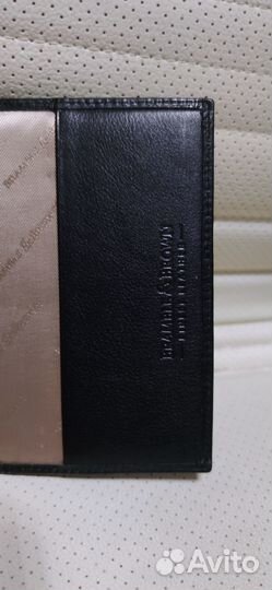 Обложка на паспорт Вramble Вrown женская кожа New